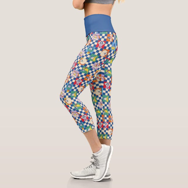 Leggings Capri Patrón de Toss de TUNES TUNES™ de LOONEY colorido (Izquierda)