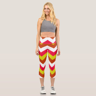 LEGGINGS CAPRI PATRÓN DE ZIGZAG.