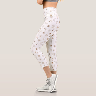 Leggings Capri Patrón Estrella Astrológica