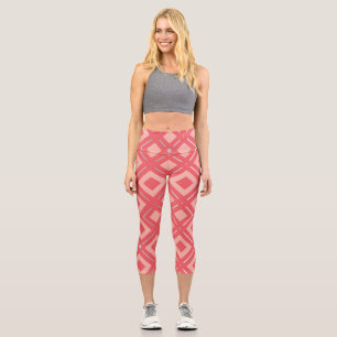 Leggings Capri Patrón geométrico 1 de Kamelia