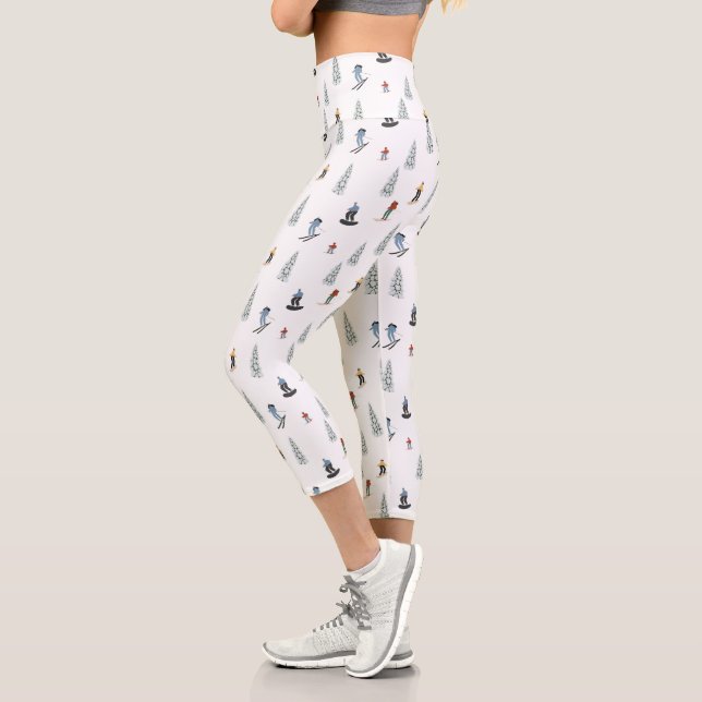 Leggings Capri Patrón inversor (Izquierda)