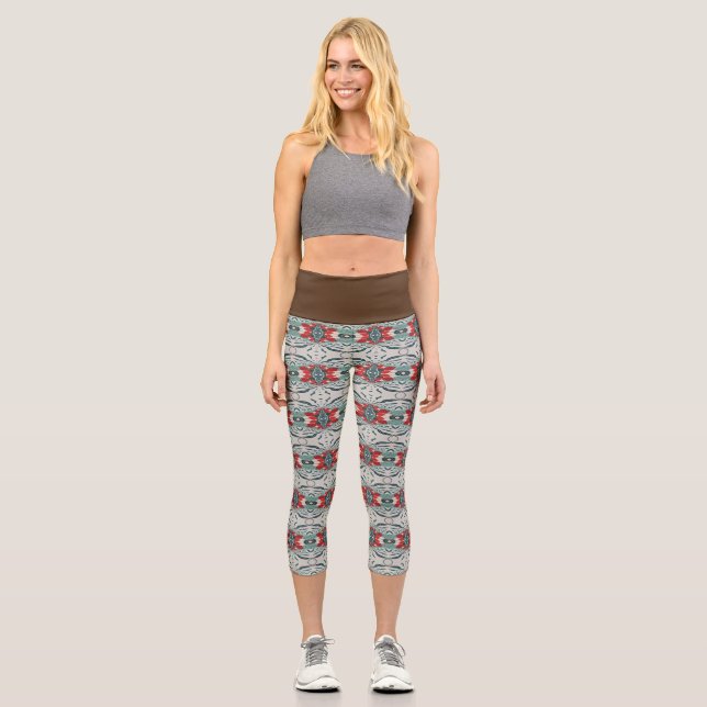 Leggings Capri Patrón mágico de Kalider (Anverso)