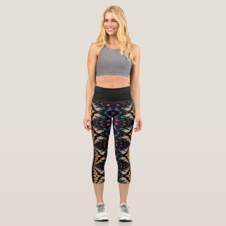 Leggings Capri Patrón mágico de Kalider