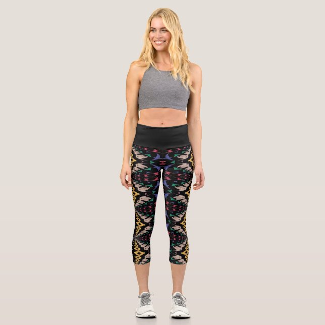 Leggings Capri Patrón mágico de Kalider (Anverso)