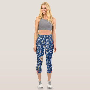 Leggings Capri Patrón Medway de William Morris