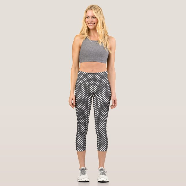 Leggings Capri Patrón Nett Moderno Alto Capris De Yoga Desquiciad (Anverso)