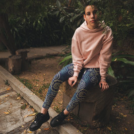 Leggings Capri Patrón Paisley