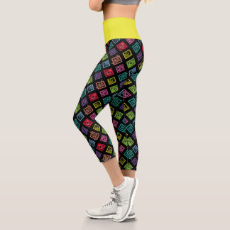 Leggings Capri Patrón Scooby-Doo de DJ