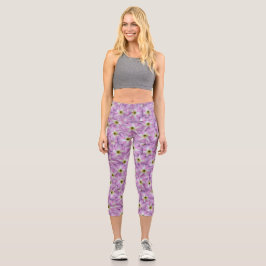 Leggings Capri Patrón sin foco