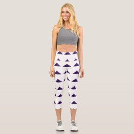 Leggings Capri Patrón triangular