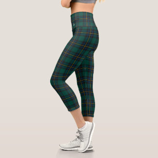 Leggings Capri Patrulla Fronteriza Estadounidense Tartán