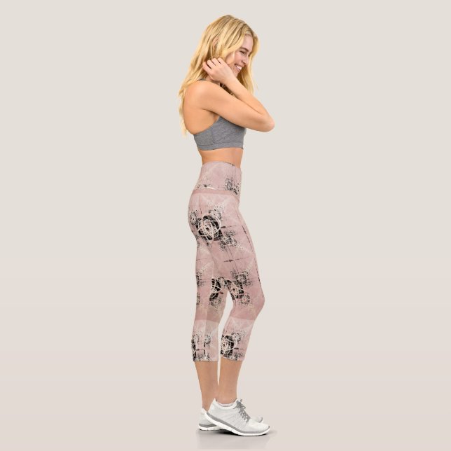 Leggings Capri Pensando en los torceduras de los pasteles con los (Derecha)