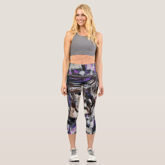 Leggings Capri Pensée (Anverso)
