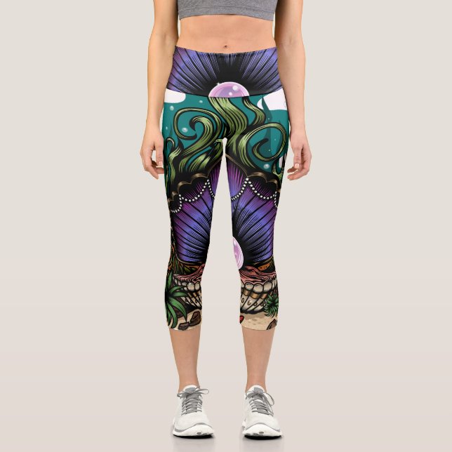 Leggings Capri Perla Del Mar (Anverso)