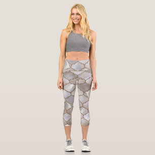 Leggings Capri Perla y oro marroquíes
