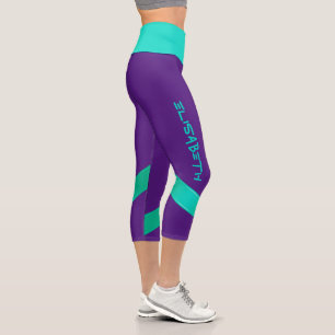 Leggings Capri Personalizado Hecho a Medida - Plantilla Elisabeth