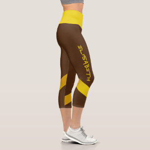 Leggings Capri Personalizado Hecho a Medida - Plantilla Elisabeth