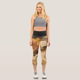 Leggings Capri Personalizado Impresa Capris De Alta Desobediencia