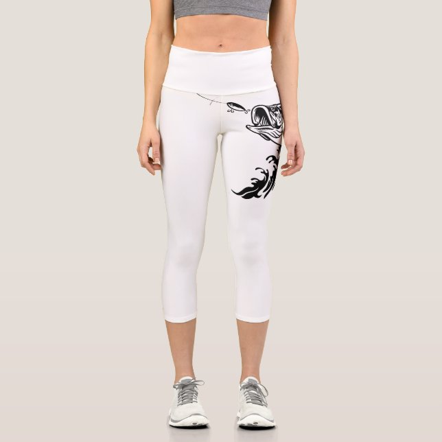 Leggings Capri Pescadores de yoga (Anverso)