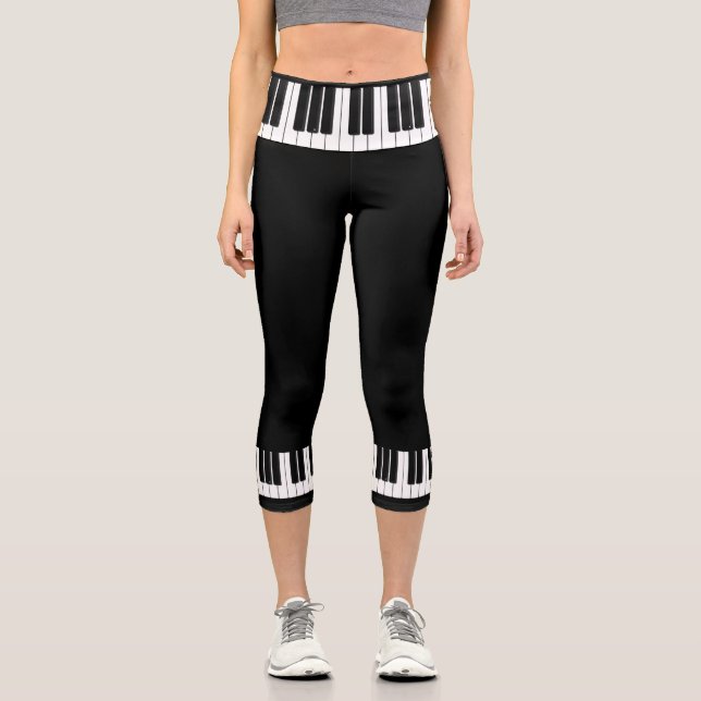 Leggings Capri Pianista (Anverso)