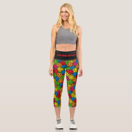 Leggings Capri Pickleball Yoga Zen DINK REPETIR