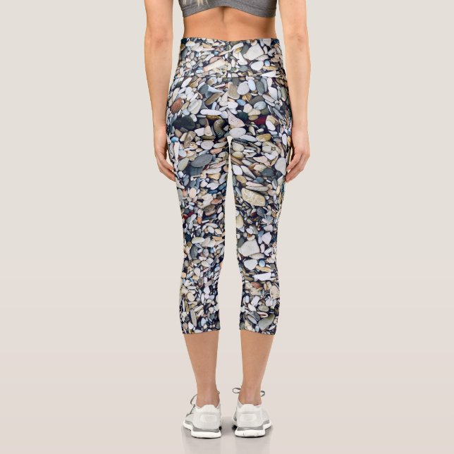 Leggings Capri Piedras de playa Pebbles (Reverso )