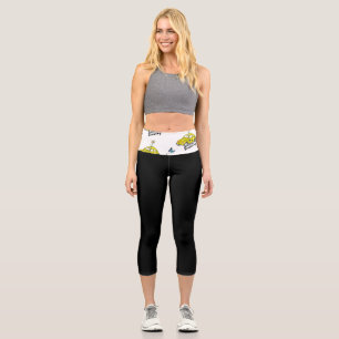 Leggings Capri Piernas de alta cintura
