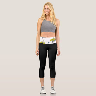 Leggings Capri Piernas de alta cintura