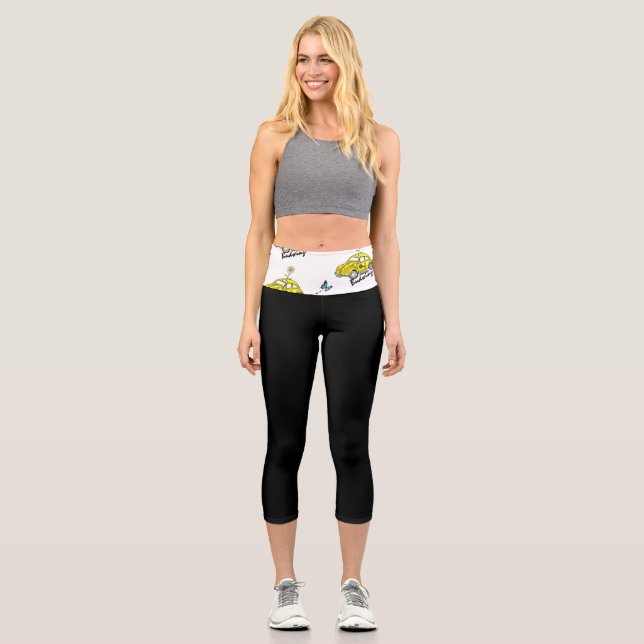 Leggings Capri Piernas de alta cintura (Anverso)