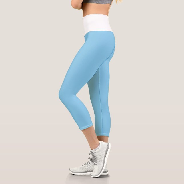Leggings Capri Piernas de Capri Azul Bebé (Izquierda)