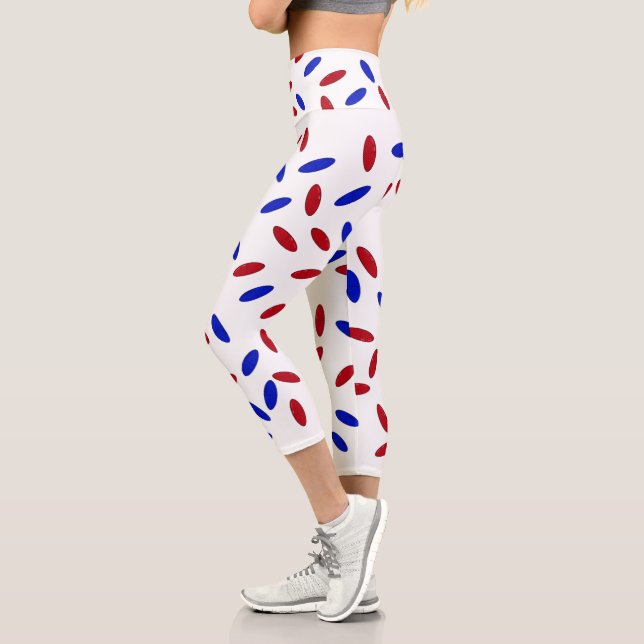 Leggings Capri Pills red & Blue (Izquierda)