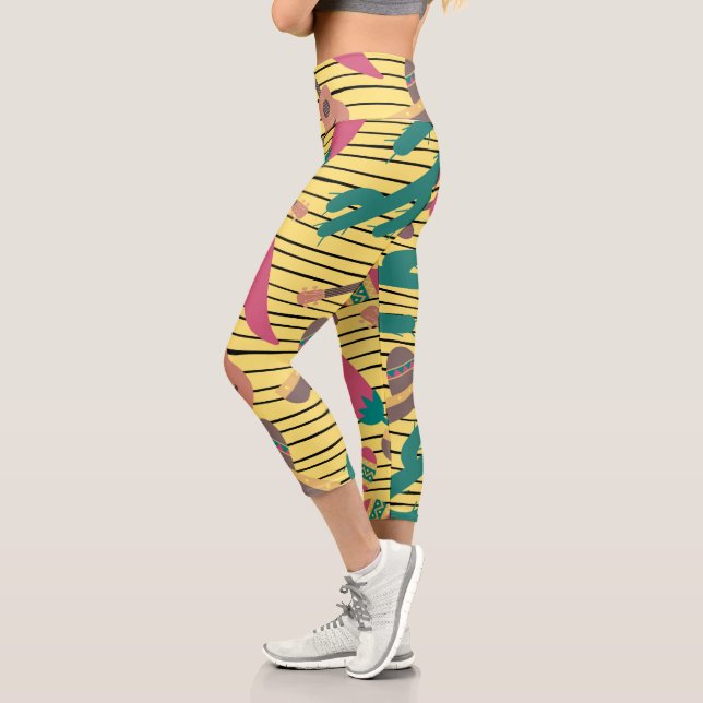 Leggings Capri Pimienta (Izquierda)