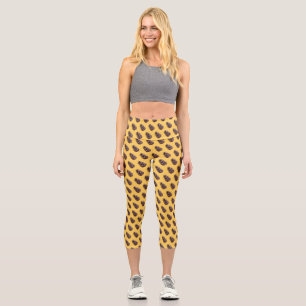 Leggings Capri Pinecones
