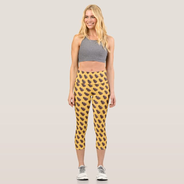 Leggings Capri Pinecones (Anverso)