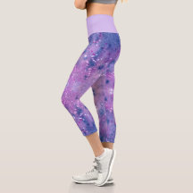 Pintura de color de agua de lavanda púrpura rosa