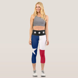 Leggings Capri Piscinas de yoga de Texas