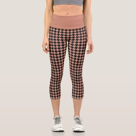 Leggings Capri Placa con patentadura de paracaídas Redwood Antiqu