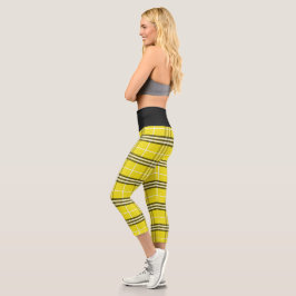 Leggings Capri Plaid Hatter