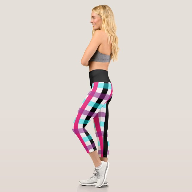Leggings Capri Plaidicosis (Izquierda)