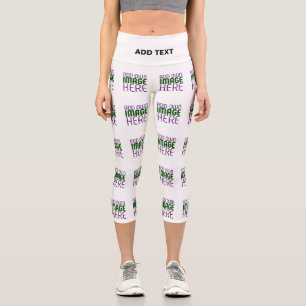 LEGGINGS CAPRI PLANTILLA DE TEXTO DE IMAGEN BLANCA SIMPLE EDITABL
