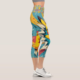 Leggings Capri Pokémon und seine Treue Freunde