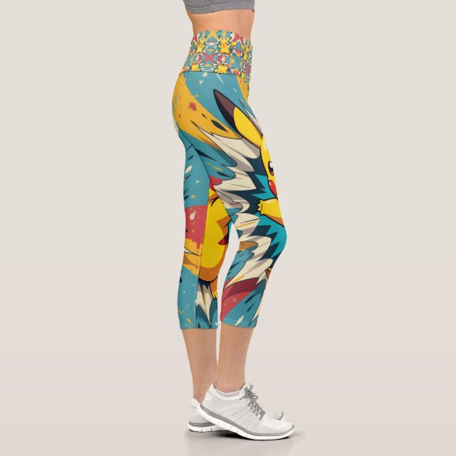 Leggings Capri Pokémon und seine Treue Freunde (Derecha)