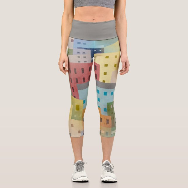 Leggings Capri Primavera en la ciudad (Anverso)