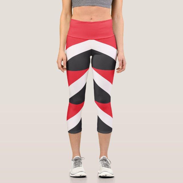 Leggings Capri Principado de Bandera Marítima (Anverso)