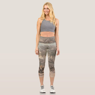 Leggings Capri Principal fanático de carreras de caballos