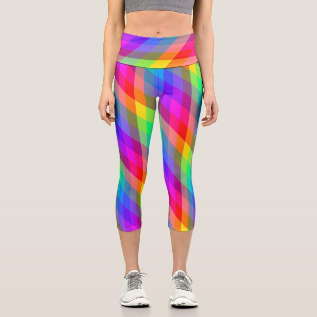 Leggings Capri Prisma arcoiris (Anverso)