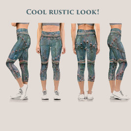 Leggings Capri Puerta decorativa de madera de Guay