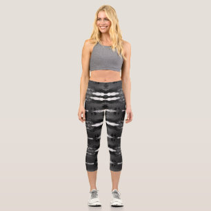Leggings Capri Puerto de pescadores del principado de Mónaco vint