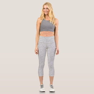 Leggings Capri Pulsera moderna gris abstracta para Apple Watch