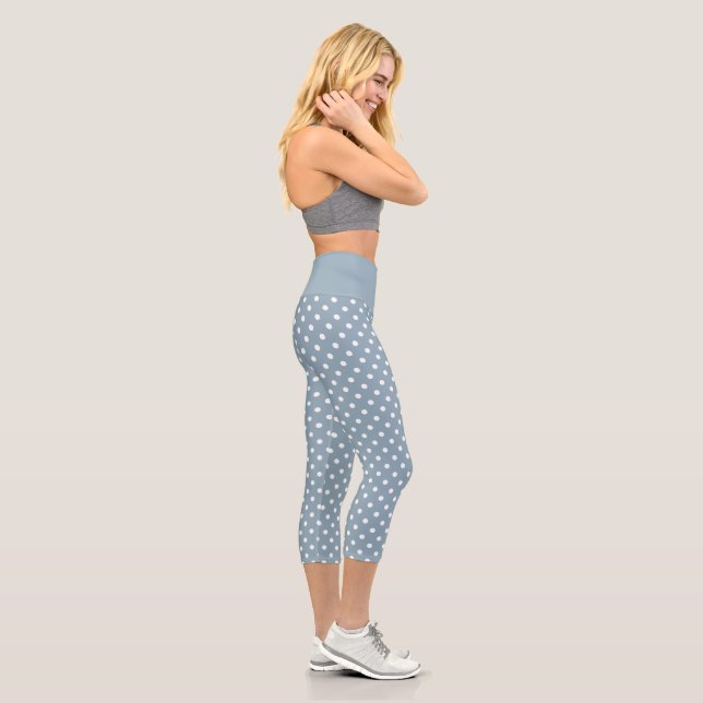 Leggings Capri Punto Polka Clásico (Derecha)